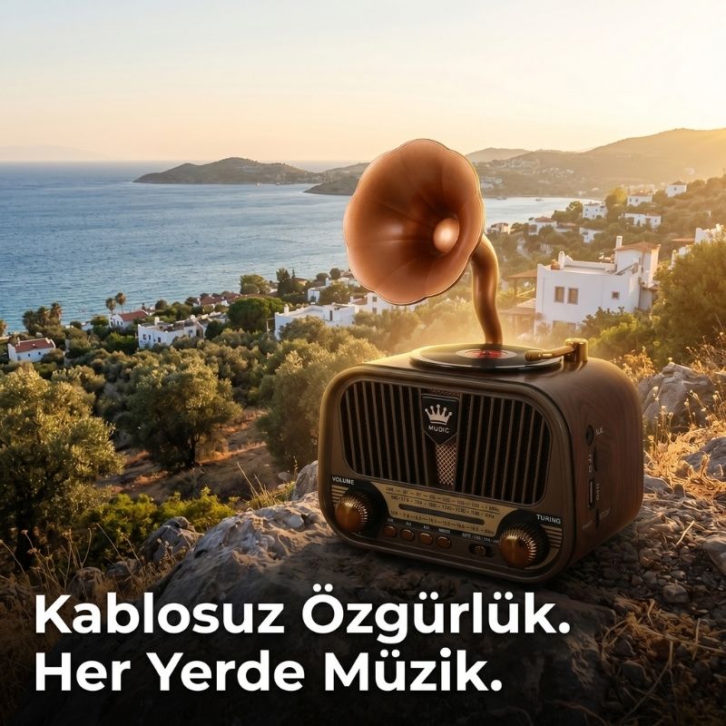 Kablosuz &ouml;zg&uuml;rl&uuml;k Ege manzarası