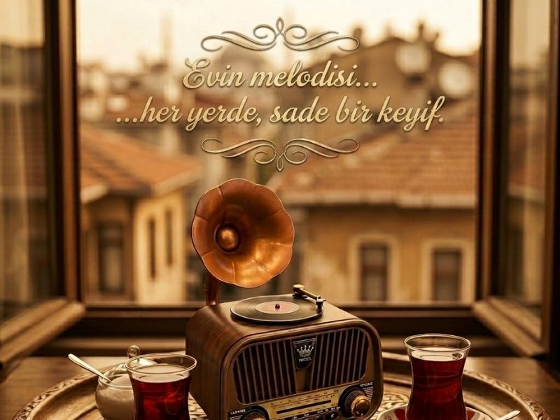 İstanbul manzarası &ccedil;ay nostalji